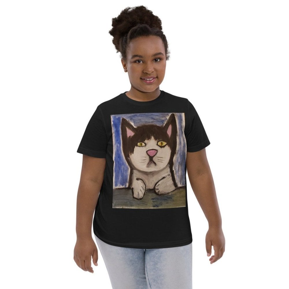 Brooklyn the Kitten Youth jersey t-shirt